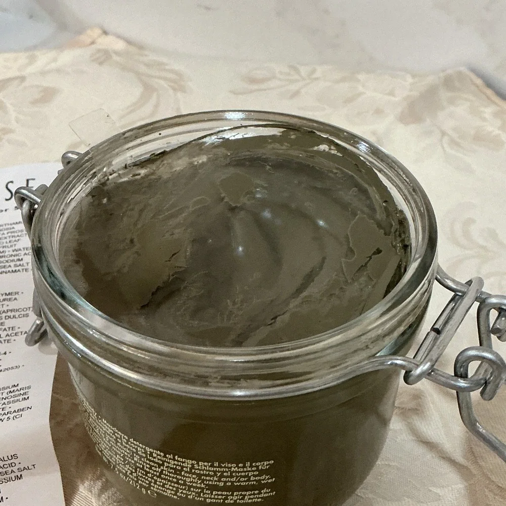 Borghese Roma Fango Advanced Active Mud - 7.5 Oz. Glass Jar - for Face & Body